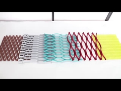 شبكة معدنية موسعة للديكور للمباني المعمارية والصناعية