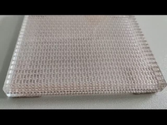 النحاس 5 ملم سمك الشبكة الزجاجية المطلية الصلبة للمباني العالية