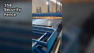 إجراءات أمنية مشددة 358 سياج شبكي مضاد للتسلق