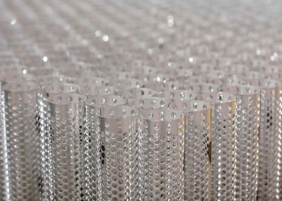 أنبوب معدني مثقوب من الفولاذ المقاوم للصدأ 6-20mm OD للتصفية