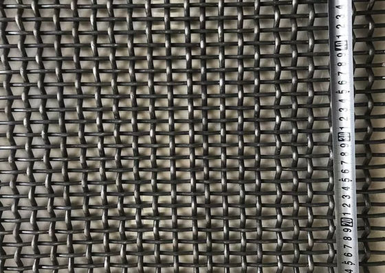 2.0 ملم فتحة الفولاذ الكربوني العالي النسيج السلكي القماش مقاومة للفساد في الصناعة الكيميائية