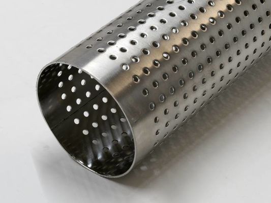 شبكة تصفية أنابيب الصلب المثقبة لتصفية السوائل الصلبة والهواء