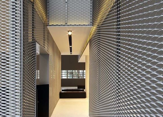 لوحات معدنية موسعة لتصميمات الديكور الداخلي للجدران الداخلية