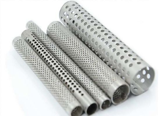 أنبوب معدني مثقوب من الفولاذ المقاوم للصدأ 6-20mm OD للتصفية