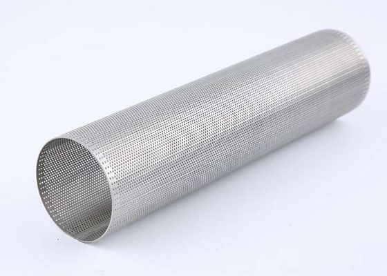 أنبوب معدني مثقوب من الفولاذ المقاوم للصدأ 6-20mm OD للتصفية