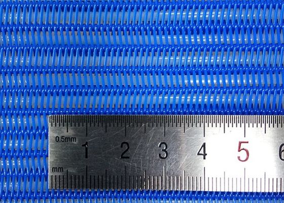 0.5mm إلى 1.2mm البوليستر شبكة الحزام الناقل حزام شبكة لولبية لنزح المياه