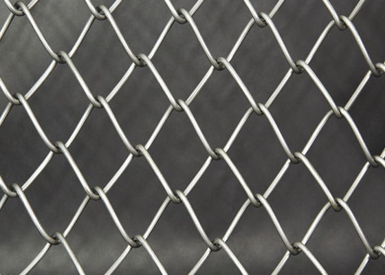 الماس 1.2mm سلك شبكة سلسلة وصلة السياج PVC مغلفة في تغذية الحيوانات والطرق
