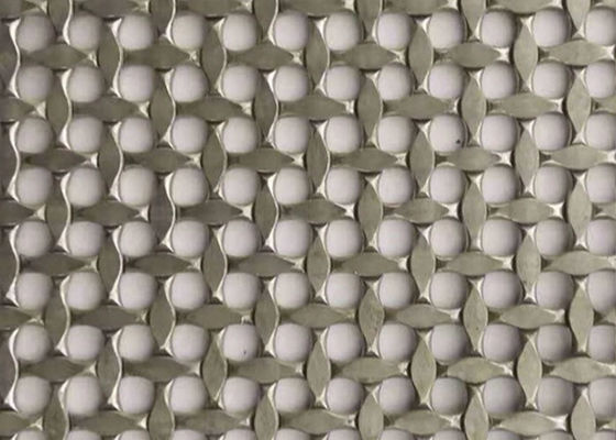 شاشة شبكية سلكية منسوجة مجعدة من النحاس الأصفر العتيق SS 1 مم