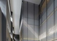 الألومنيوم الماس 0.8mm سمك المعدن الموسع التصميمات الزخرفة الجدار الداخلية
