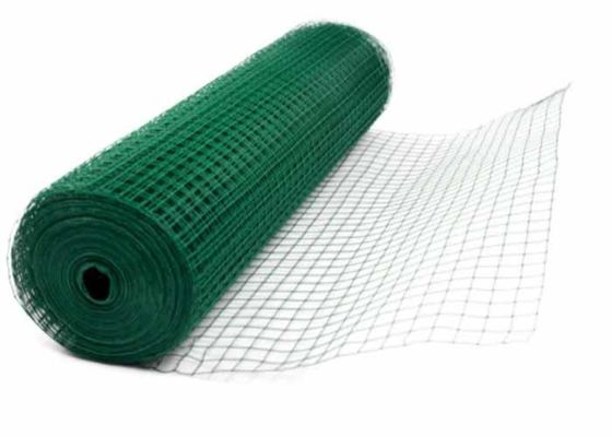 شبكة سلكية مغلفة بـ PVC مصفوفة تستخدم كسياجات ، وتزيين ، وحماية الآلات وأقفاص الطماطم
