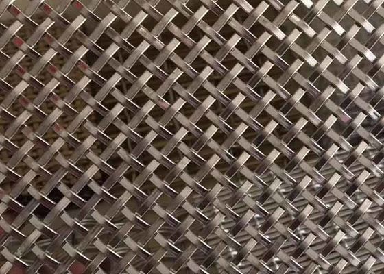 شبكات سلكية زخرفية متعددة الاستخدامات بسعة 2 مليمتر للخزانات والديكورات المعمارية 31٪ مساحة مفتوحة