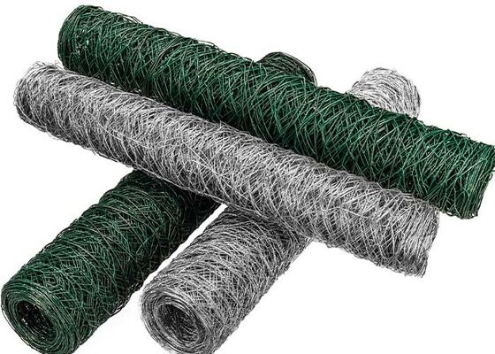 شباك الدواجن المسبوكة ومغطاة بـ PVC والصلب المقاوم للصدأ
