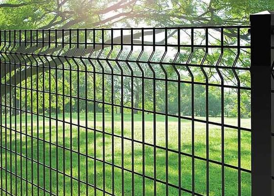 50 × 100 مم 3D سياج أمان معدني سياج من الأسلاك 5 مم مع مربع آخر