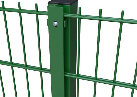 سياج سلك مزدوج بعرض 3000 مم مطلي بمادة PVC بسلك 6/5/6 مم